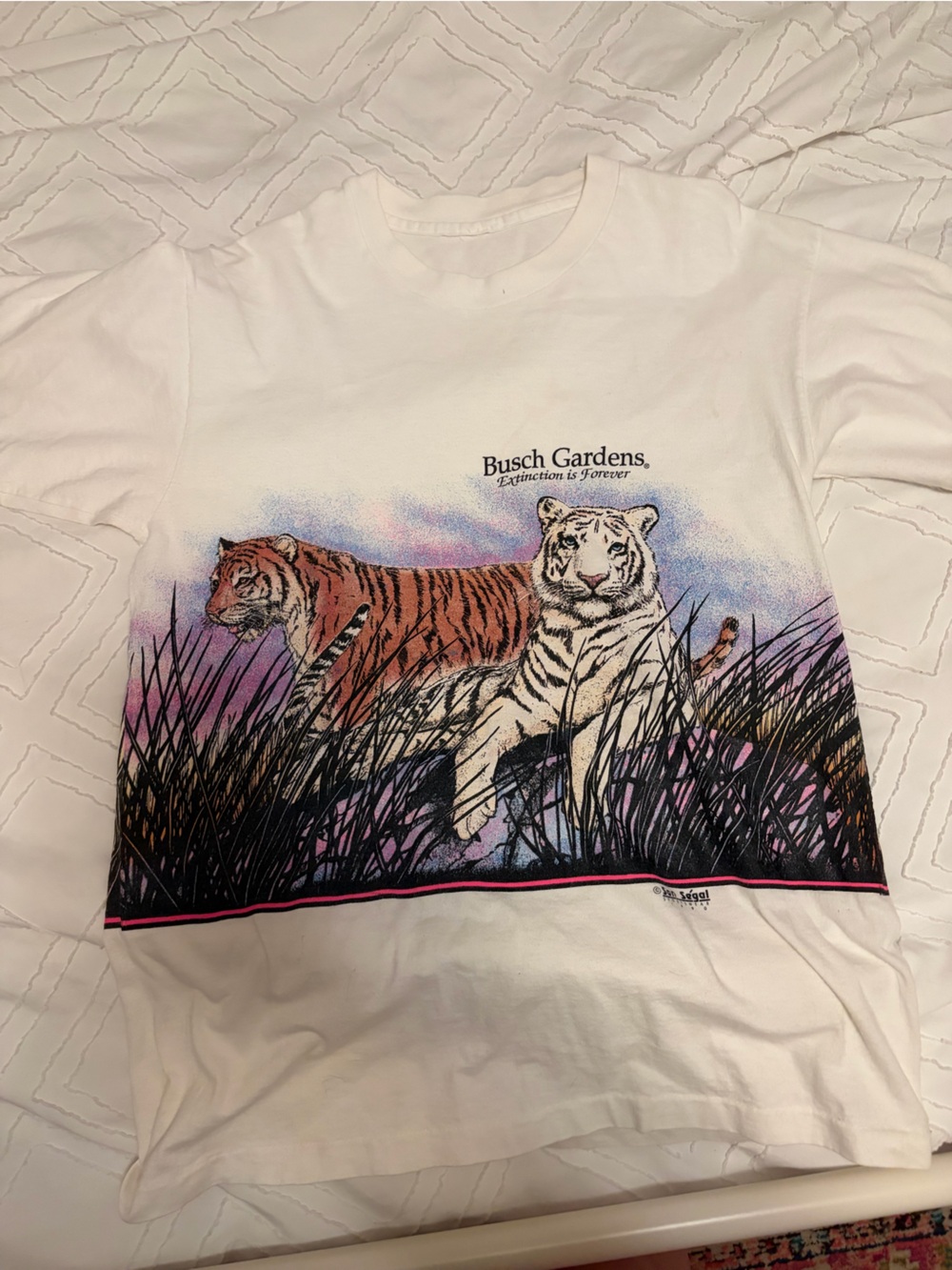 Busch Gardens Vintage Tiger Graphic Tee